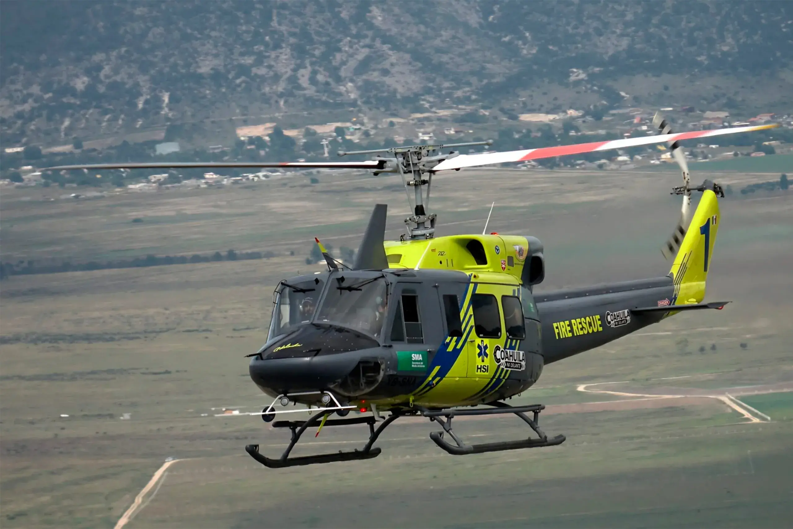 Renta de Helicóptero Bell 212